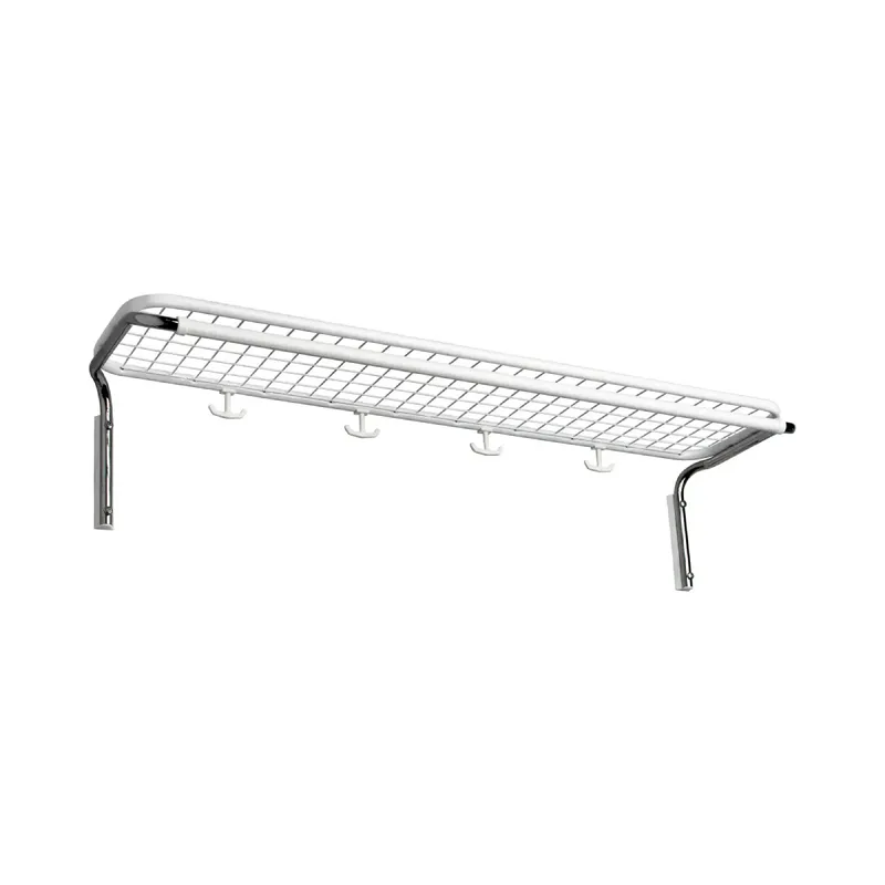 Classic Hutregal enkel 100 cm Weiß Chrom by Essem Design – product photo