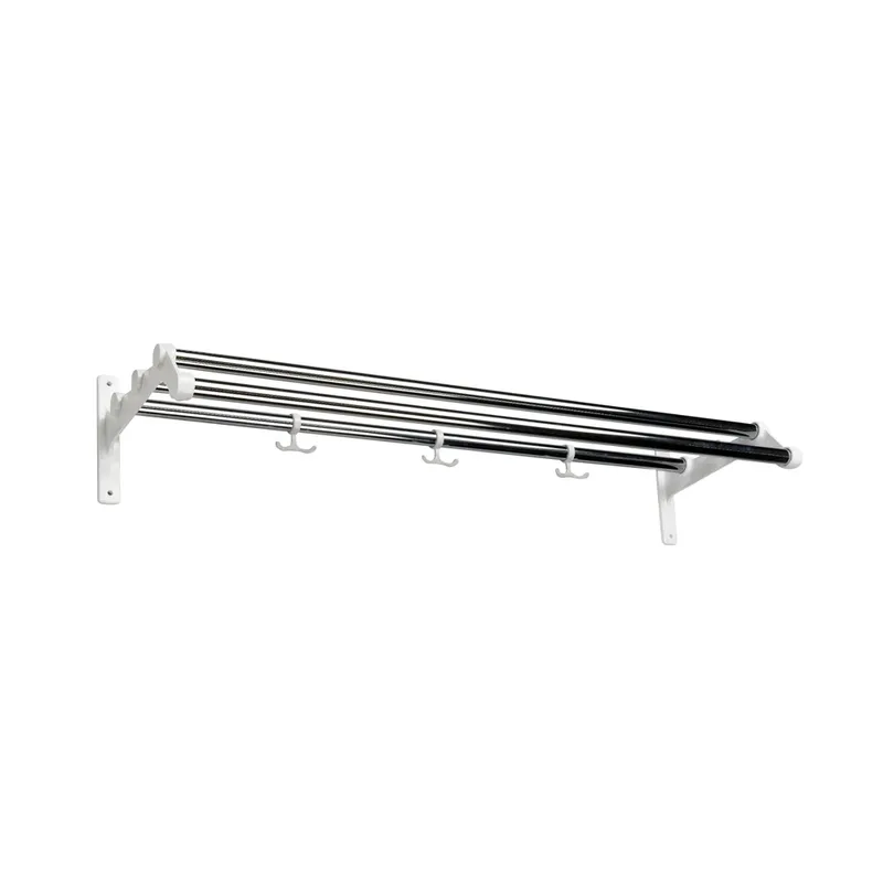 Nostalgi 291 Hutregal Chrom, Gestell weiß by Essem Design – product photo