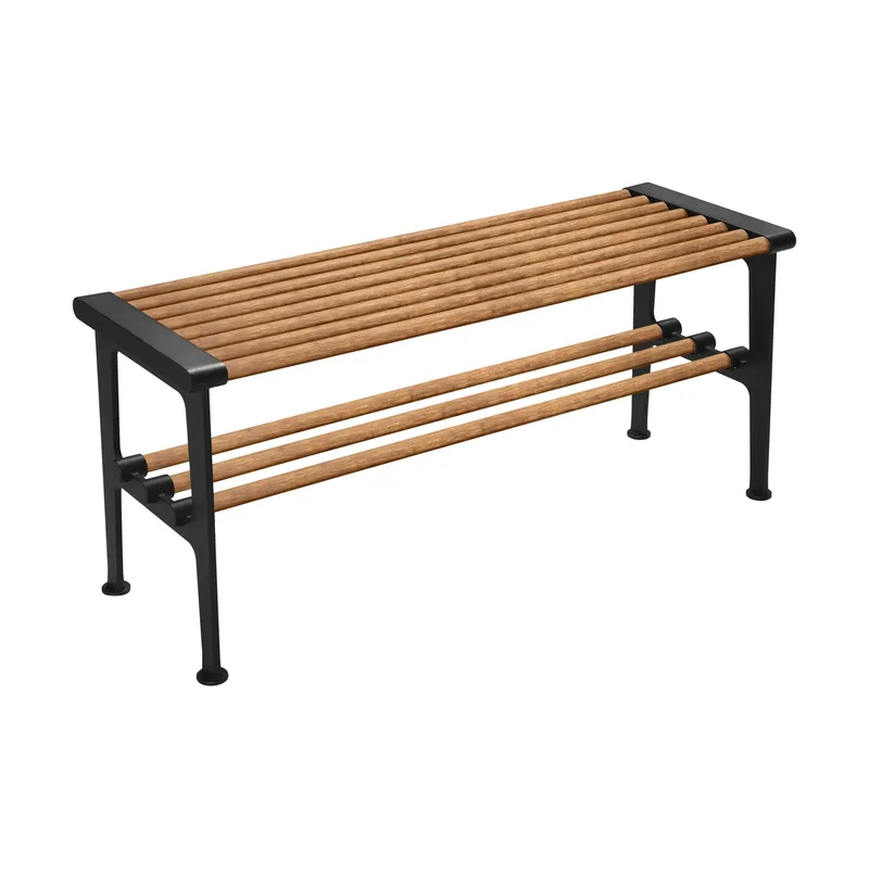 Nostalgi Bank 100 cm Bambus-Schwarz by Essem Design – product photo