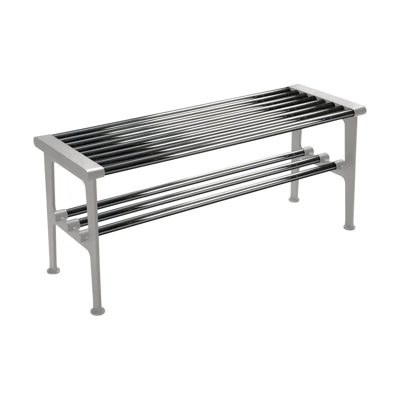 Nostalgi Bank 100 cm Chrom-Aluminium de Essem Design – photo du produit