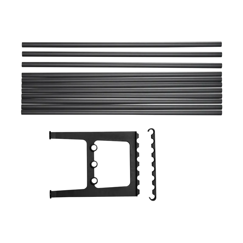 Nostalgi Erweiterung für Bank 100 cm Schwarz von Essem Design – Produktfoto