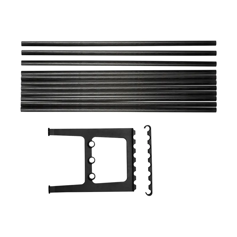 Nostalgi Erweiterung für Bank 100 cm Schwarzgebeitzte Eiche-Schwarz by Essem Design – product photo