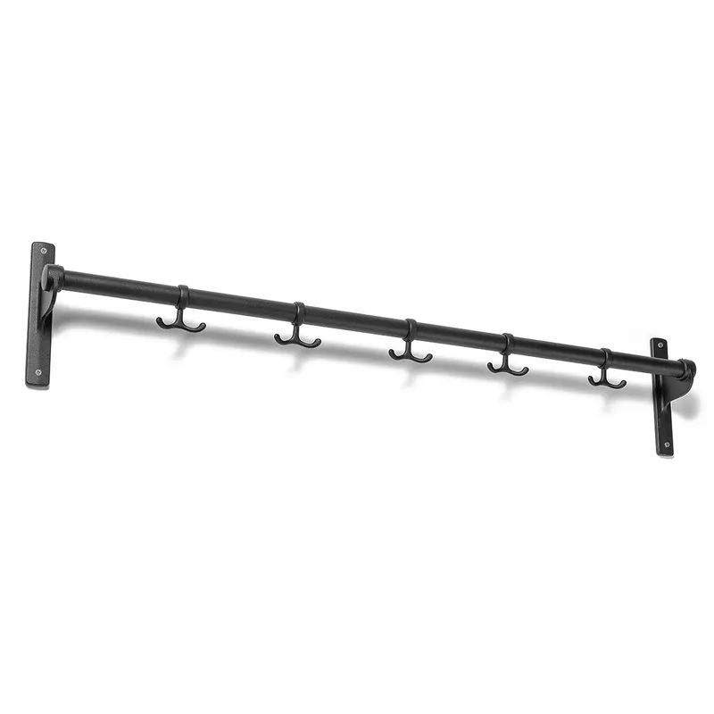 Nostalgi Hakenliste 100 cm Schwarz/schwarz van Essem Design – productfoto