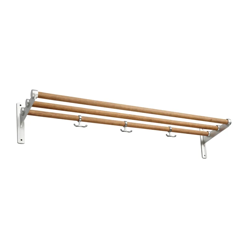 Nostalgi Hutablage, Schuhregal Bambu-Aluminium by Essem Design – product photo