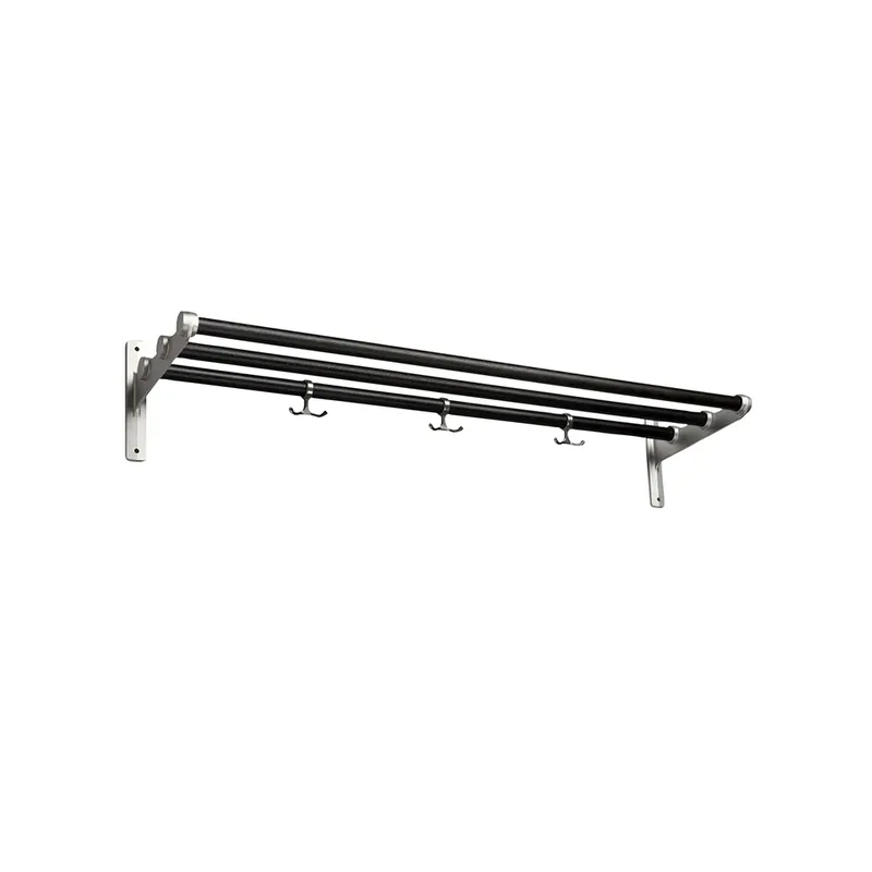 Nostalgi Sko- eller Hutregal Schwarz, Aluminiumgestell van Essem Design – productfoto
