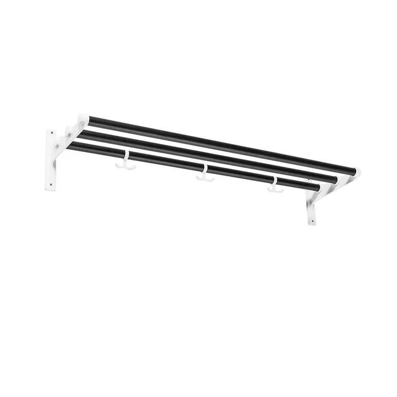 Nostalgi Sko- eller Hutregal Schwarz, Gestell weiß by Essem Design – product photo