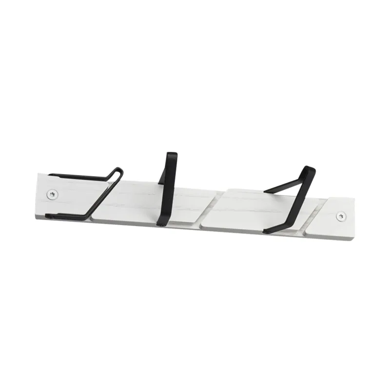 Tamburin Hakenleiste 31,5cm Weiß-schwarz by Essem Design – product photo