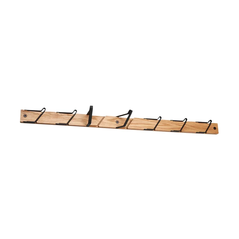 Tamburin Hakenleiste 73,5cm Eiche-schwarz by Essem Design – product photo