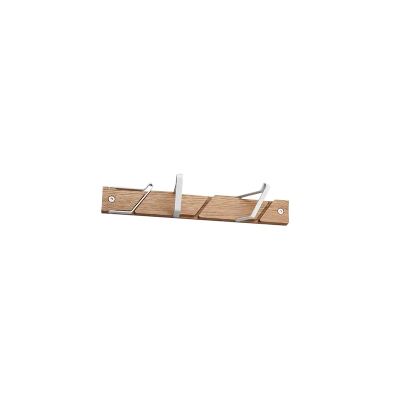 Tamburin Hakenliste 31.5 cm Eiche Weiß van Essem Design – productfoto