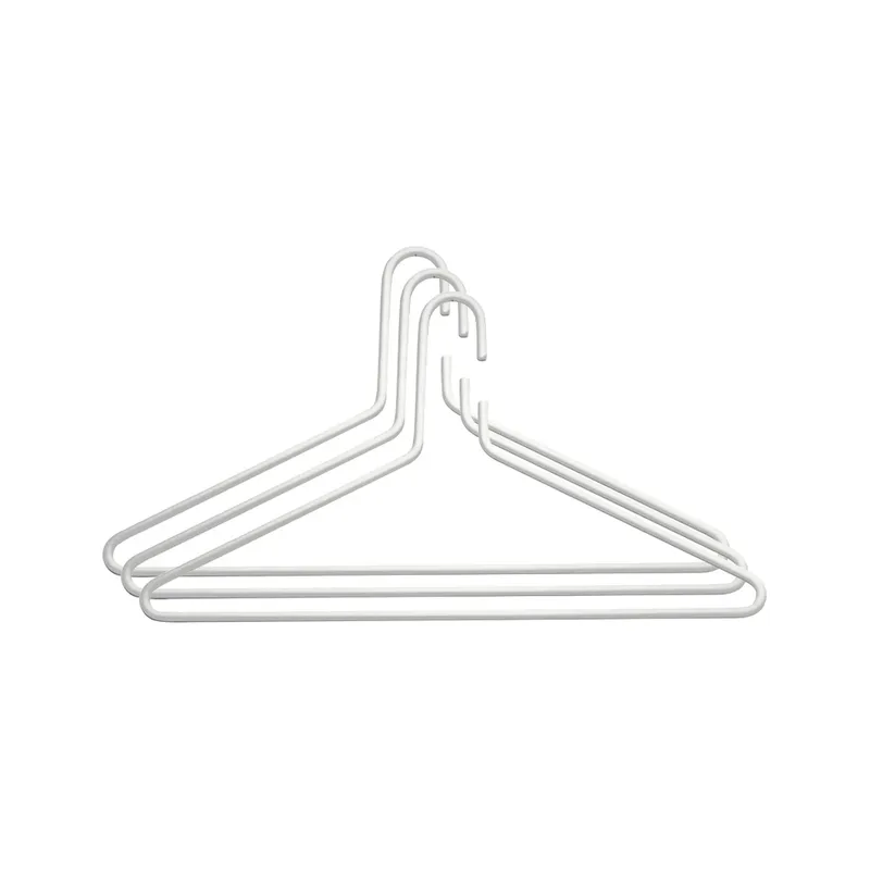 Triangel Kleiderhaken 3er Pack Weiß by Essem Design – product photo