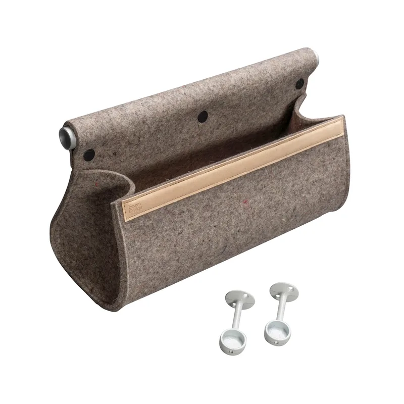 Ulrika Wandaufbewahrung Naturwolle-weiß by Essem Design – product photo