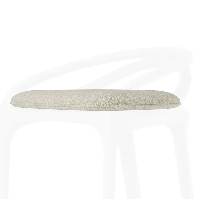 Aleta Barstuhlkissen - Beige Bouclé by Ethnicraft – product photo