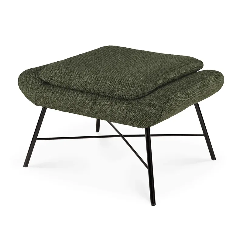 Barrow Fußhocker - Pine Green by Ethnicraft – product photo