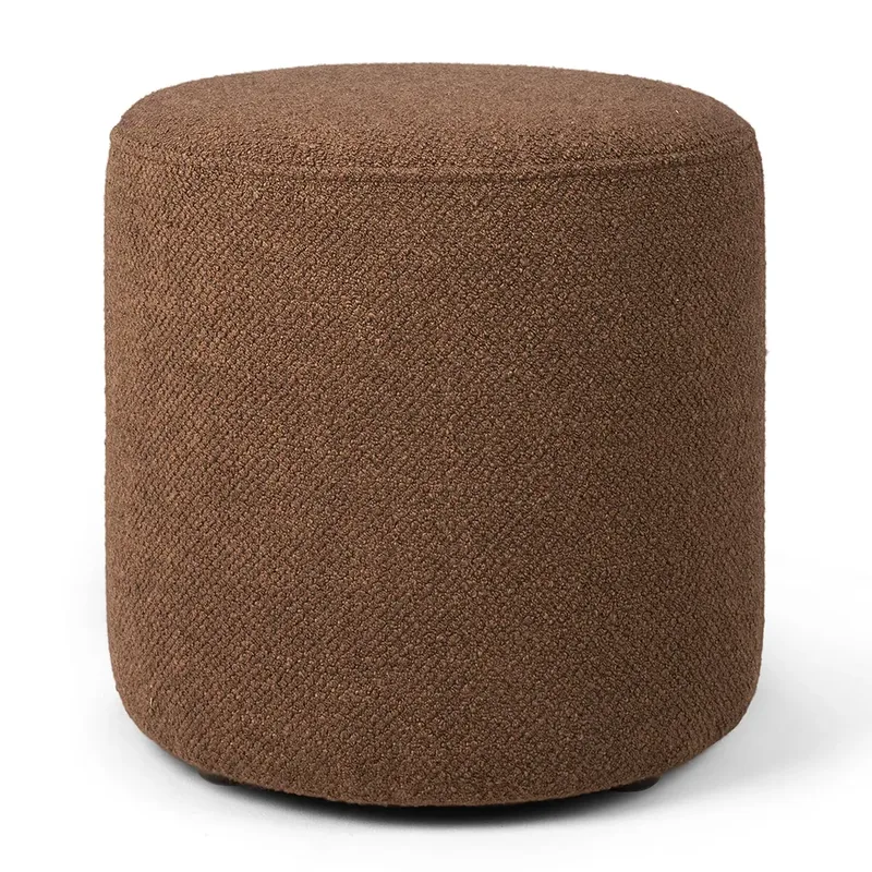 Barrow Pouf Ø40 cm Kupfer von Ethnicraft – Produktfoto