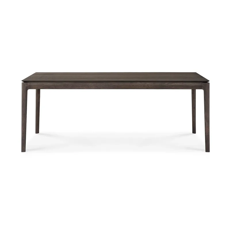 Bok Ausziehtisch Braun lackierte Eiche, 100x200/300 cm de Ethnicraft – photo du produit