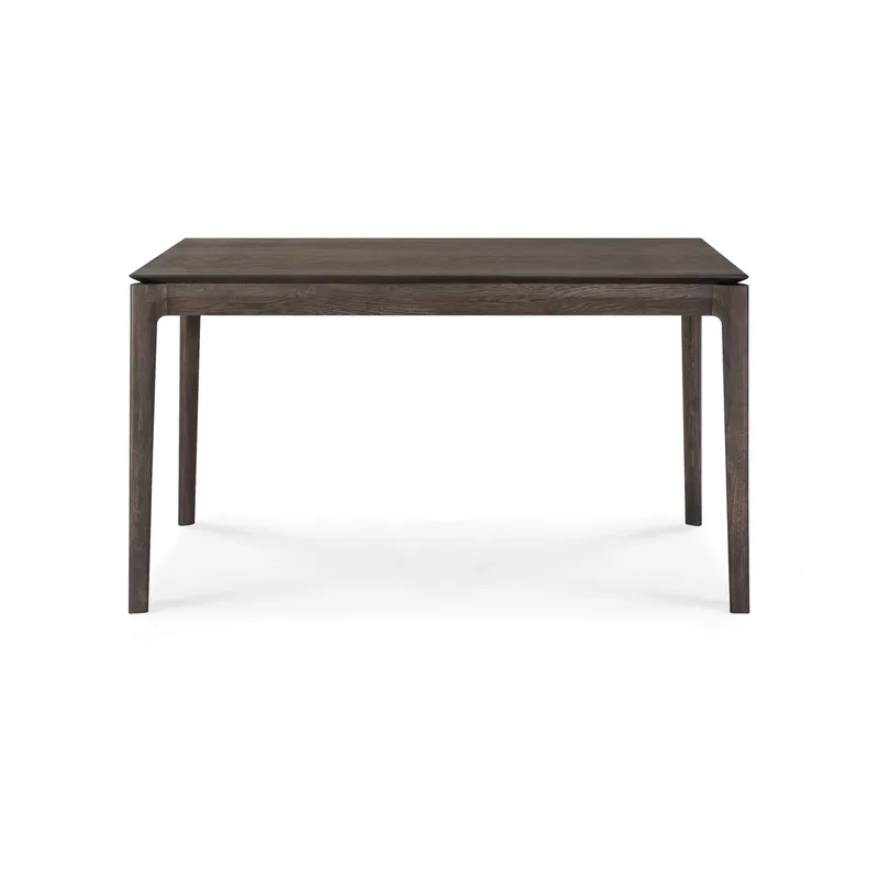 Bok Ausziehtisch Braun lackierte Eiche, 90x140/220 cm van Ethnicraft – productfoto