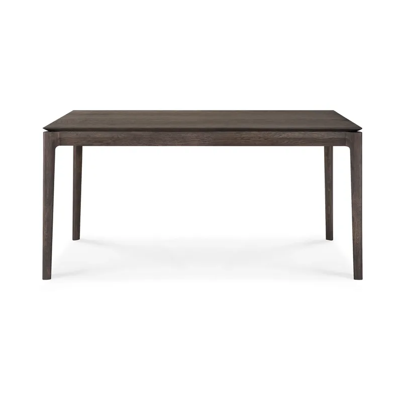 Bok Ausziehtisch Braun lackierte Eiche, 90x160/240 cm från Ethnicraft – produktbild