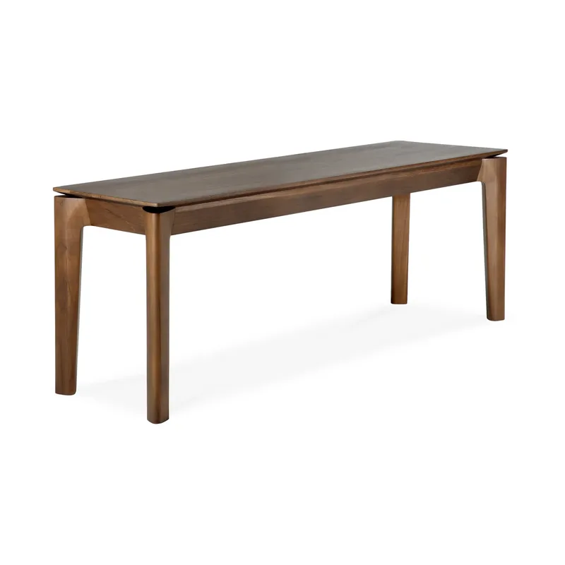 Bok Bank Dunkelgebeizt Teak 146 cm van Ethnicraft – productfoto
