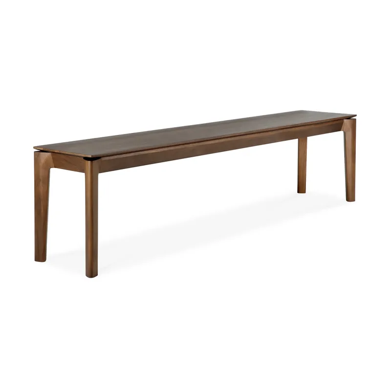 Bok Bank Dunkelgebeizt Teak 186 cm de Ethnicraft – photo du produit