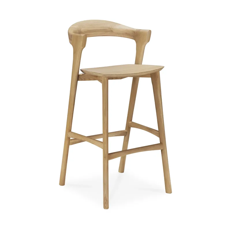 Bok Barhocker Lackierte Eiche, 75 cm by Ethnicraft – product photo