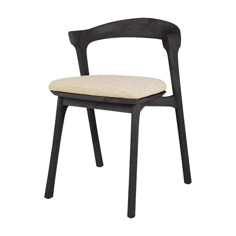 Bok Dining Chair Schwarz/Natural by Ethnicraft – product photo
