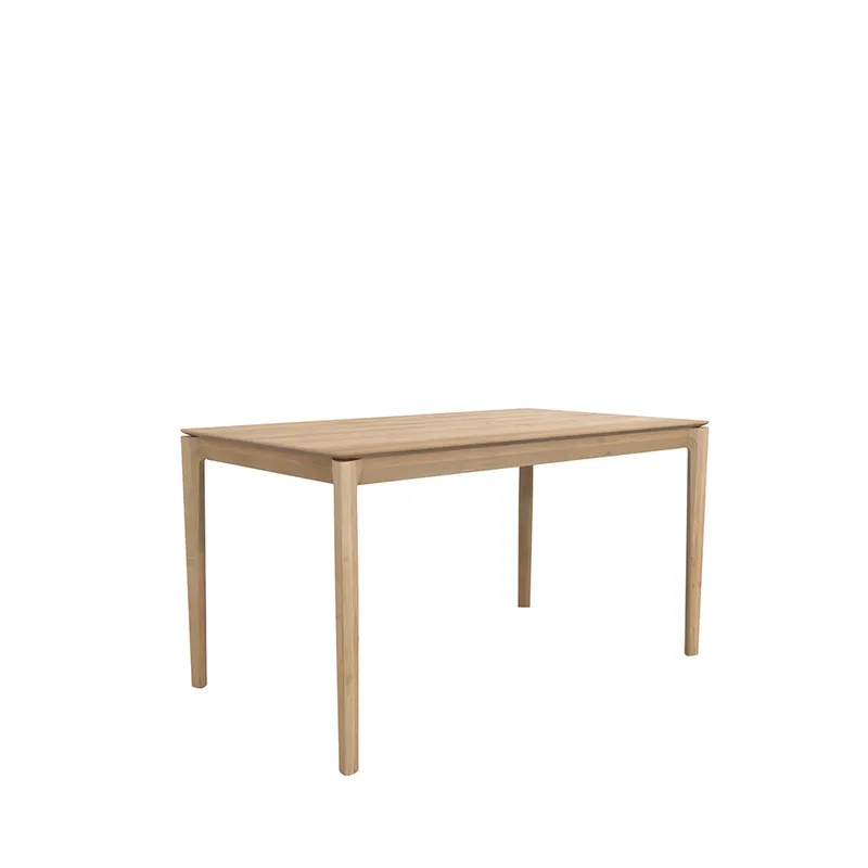 Bok Esstisch 140x80 cm Hartholz geölte Eiche van Ethnicraft – productfoto