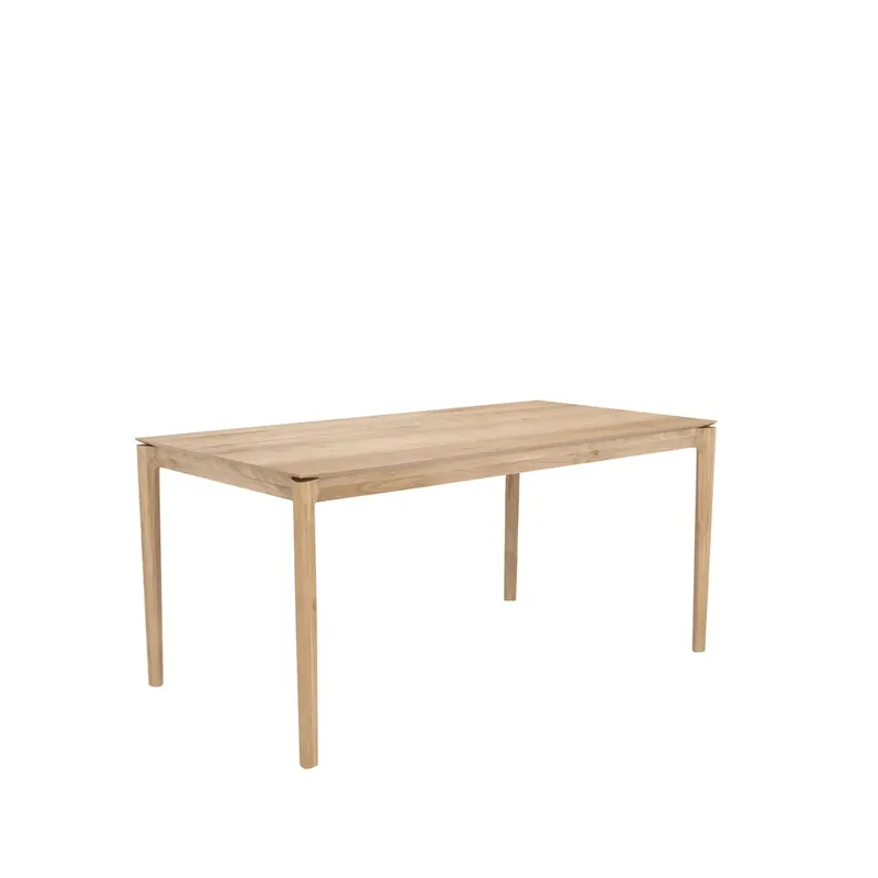 Bok Esstisch 160x80 cm Hartholz geölte Eiche by Ethnicraft – product photo