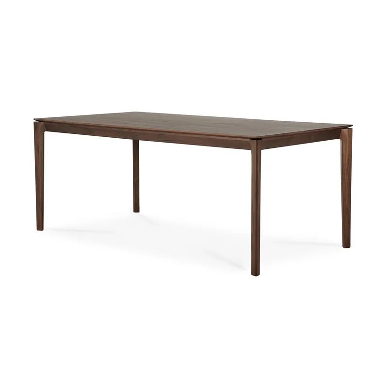Bok Esstisch 180x90 cm Lackiertes Teak Brown by Ethnicraft – product photo