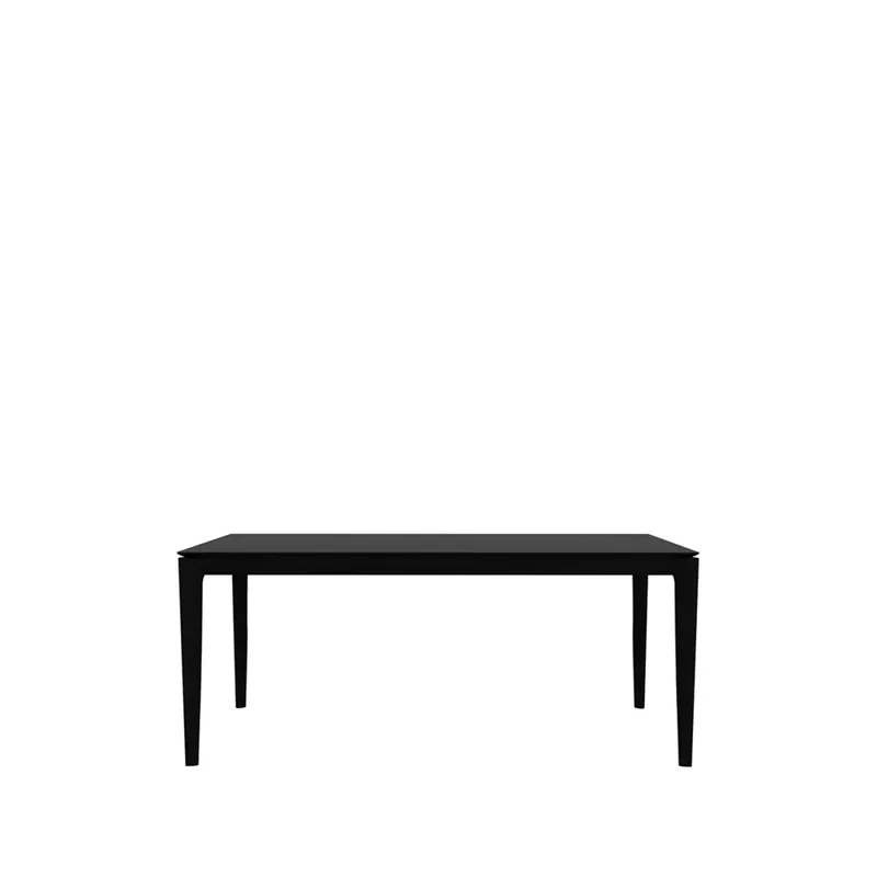 Bok Esstisch 180x90 cm Schwarz gebeizte Eiche van Ethnicraft – productfoto