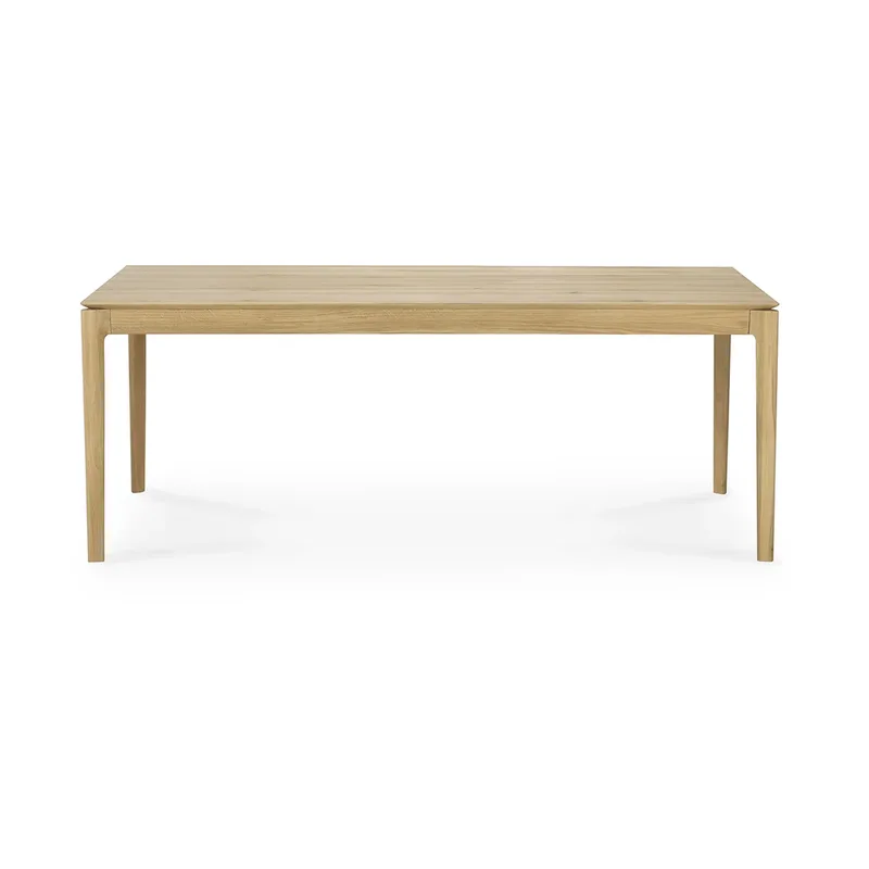 Bok Esstisch 200/300x100x76 cm Hartholz wachsgeölte Eiche by Ethnicraft – product photo