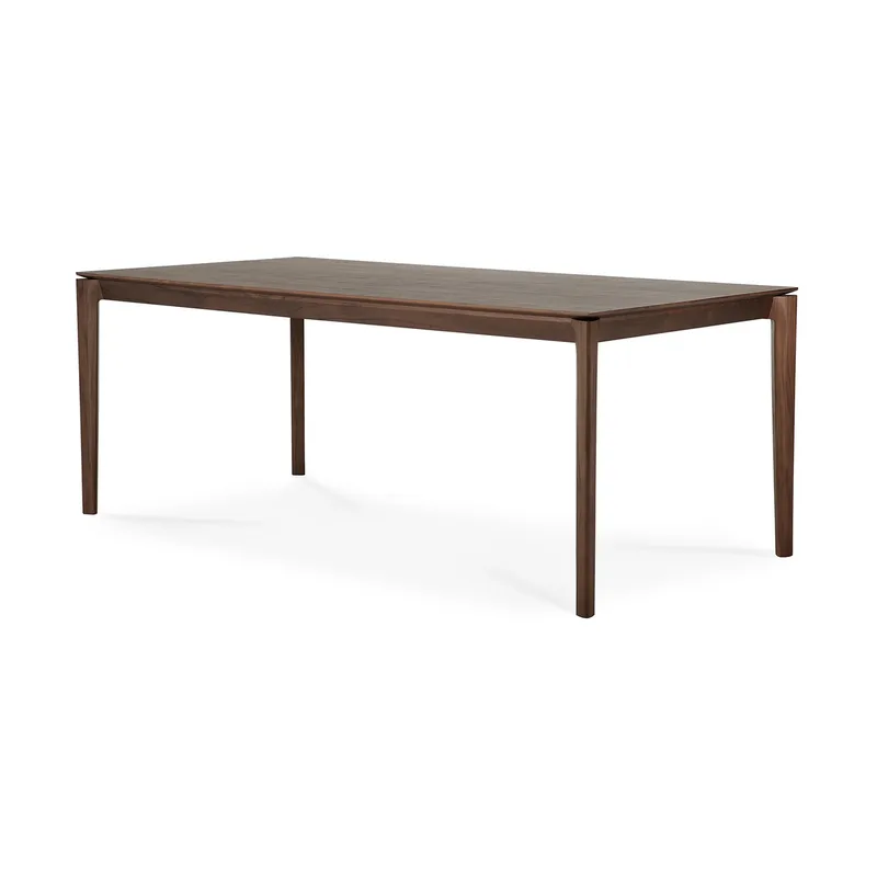 Bok Esstisch 200x95 cm Lackiertes Teak Brown by Ethnicraft – product photo
