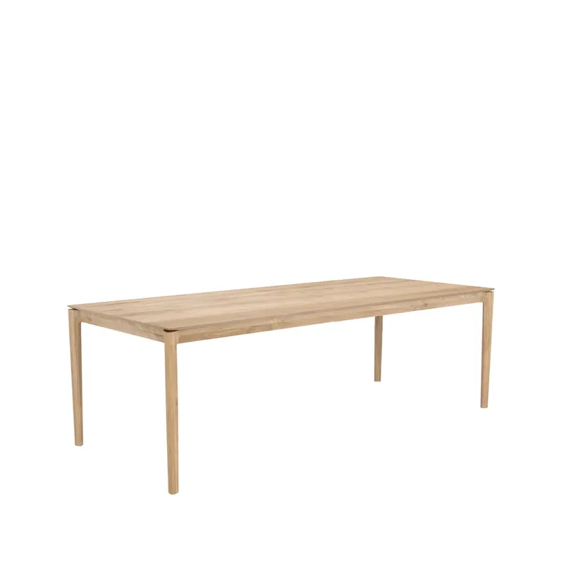 Bok Esstisch 240x100 cm Hartholz geölte Eiche de Ethnicraft – photo du produit