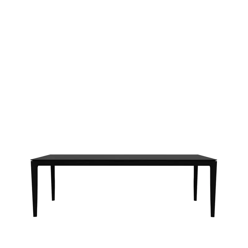 Bok Esstisch 240x100 cm Schwarz gebeizte Eiche van Ethnicraft – productfoto