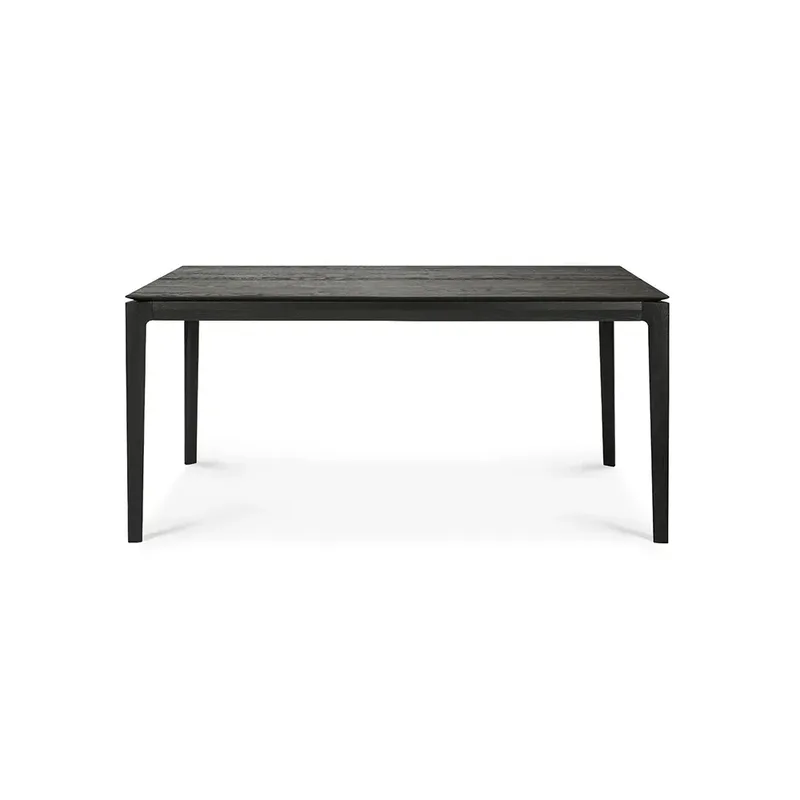 Bok Esstisch 90x160-240 cm Eiche schwarz lackiert von Ethnicraft – Produktfoto