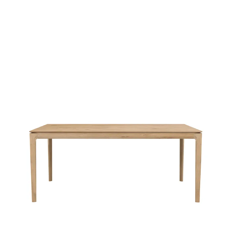 Bok Esstisch mit Einlegeplatte Oak wax oil 100x180/280 cm by Ethnicraft – product photo