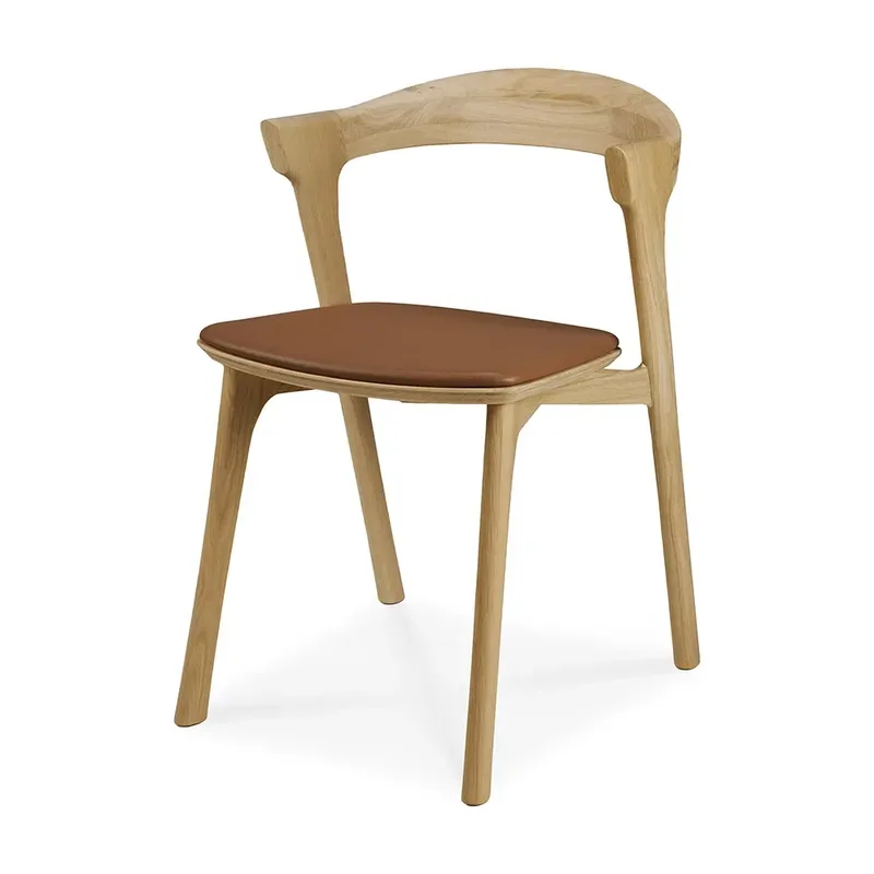 Bok Esszimmerstuhl Eiche/Cognac Leder by Ethnicraft – product photo