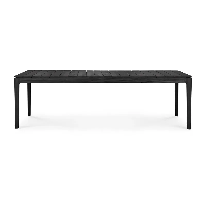 Bok Outdoor-Esstisch schwarzgebeizt teak 250×100 cm von Ethnicraft – Produktfoto