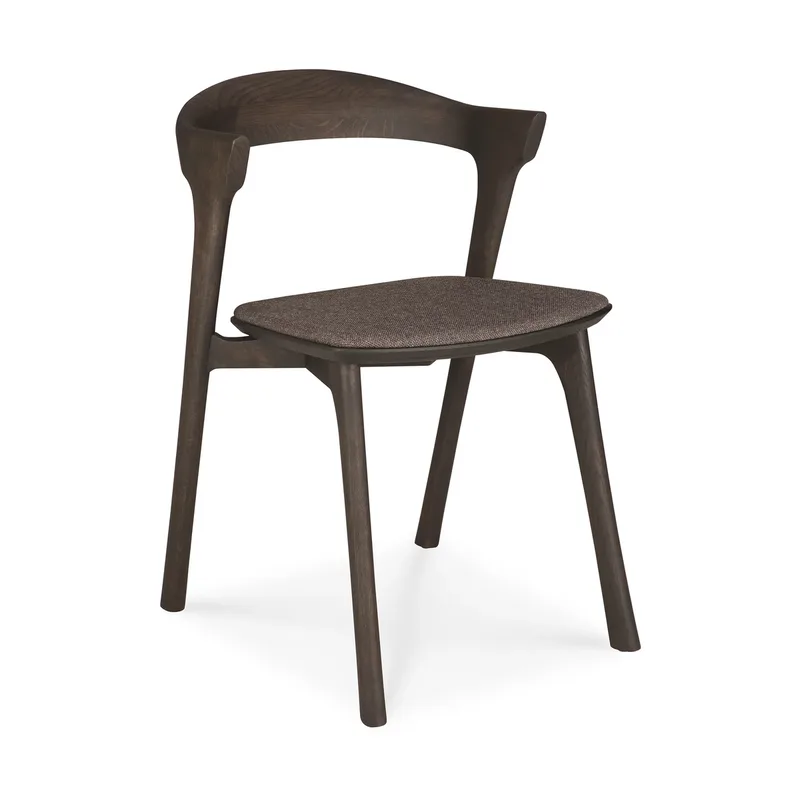 Bok Stuhl Brauneiche-Stoff warm brown från Ethnicraft – produktbild
