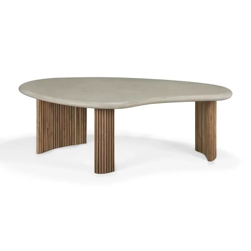 Boomerang outdoor Couchtisch 126x74 cm von Ethnicraft – Produktfoto