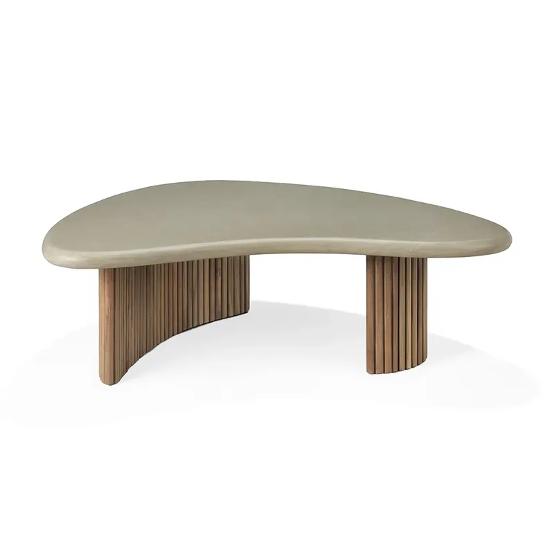 Boomerang outdoor Couchtisch 90x61 cm von Ethnicraft – Produktfoto