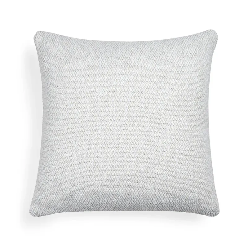 Boucle Ornamental Kissen 50x50 cm Weiß von Ethnicraft – Produktfoto
