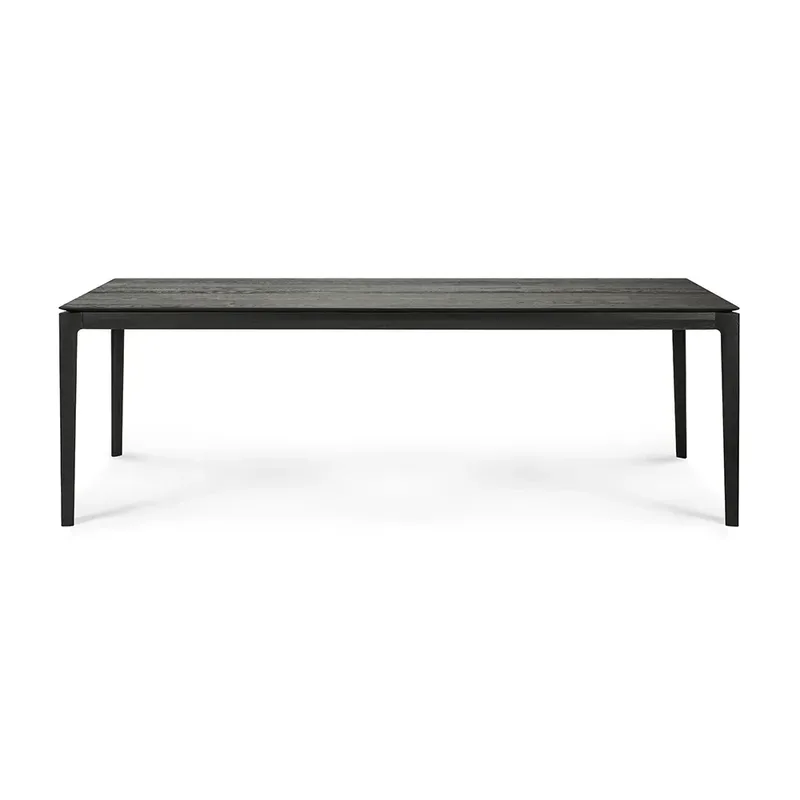 Buche Esstisch 100x240 cm Eiche Schwarz fra Ethnicraft – produktbillede