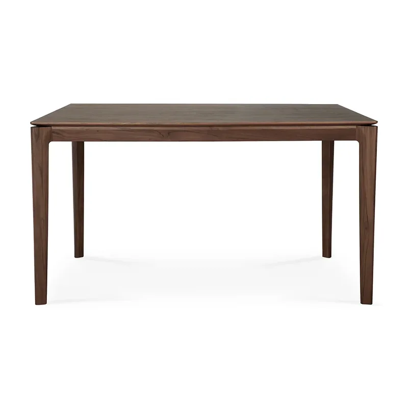 Buche Esstisch 80x140 cm Braun lackiert Teak de Ethnicraft – photo du produit