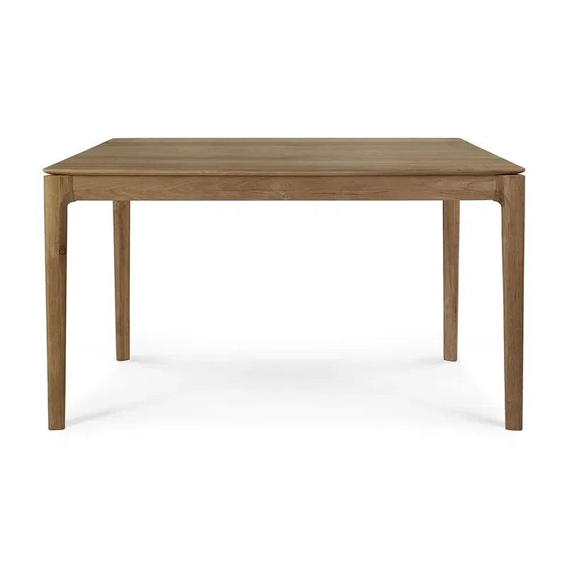 Buche Esstisch 80x140 cm Teak van Ethnicraft – productfoto