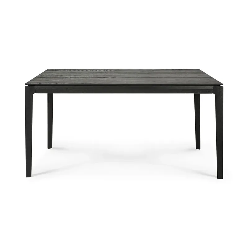 Buche Esstisch 80x160 cm Eiche schwarz lackiert van Ethnicraft – productfoto