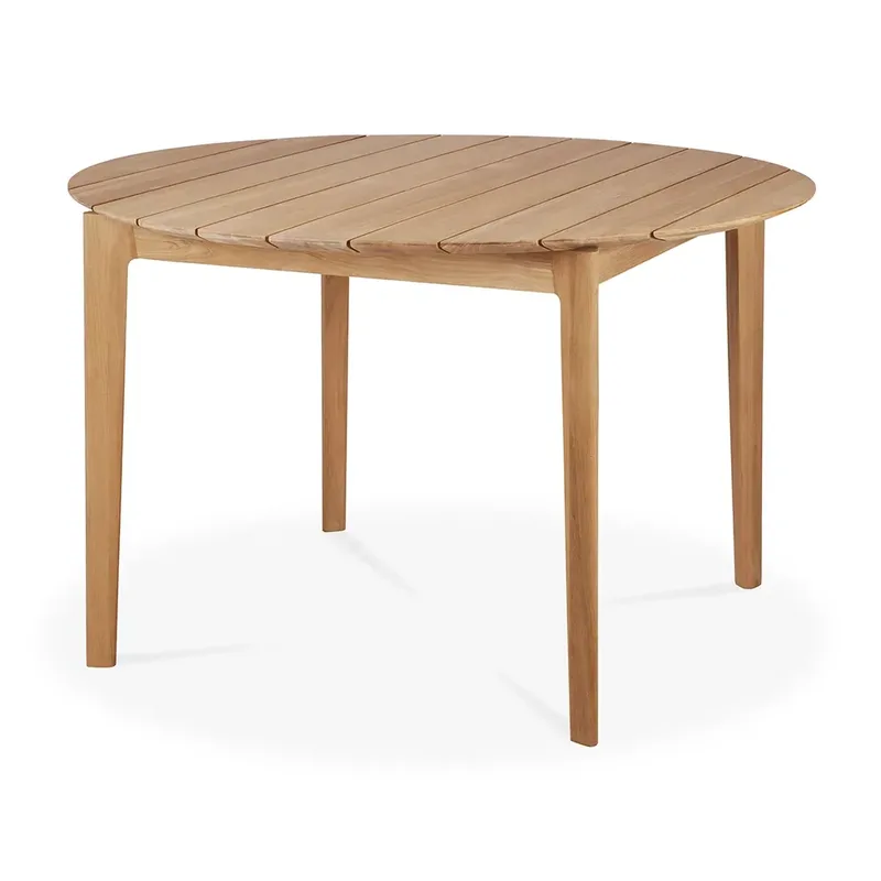 Buche Esstisch Ø125 cm Teak von Ethnicraft – Produktfoto