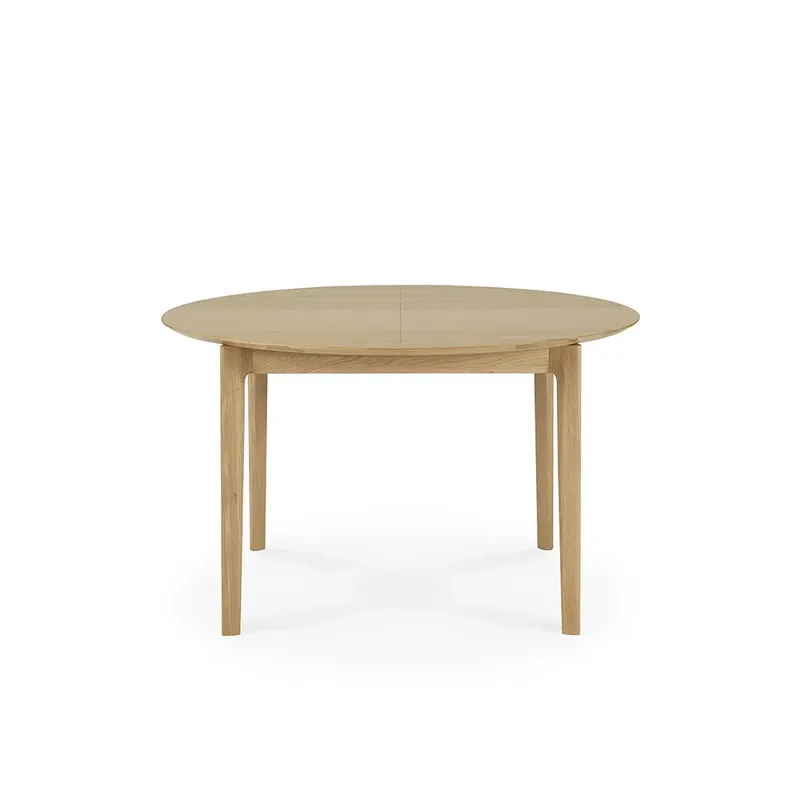 Buche Esstisch Ø129-179 cm Eiche von Ethnicraft – Produktfoto