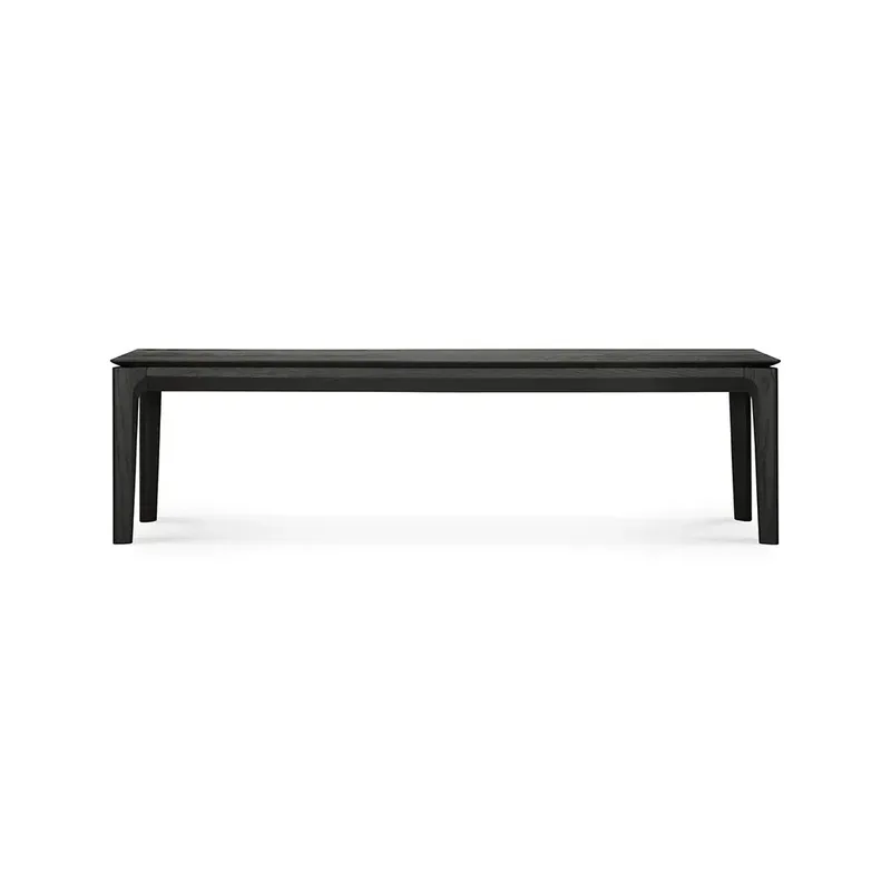 Bücherbank 35x166 cm Eiche schwarz lackiert von Ethnicraft – Produktfoto