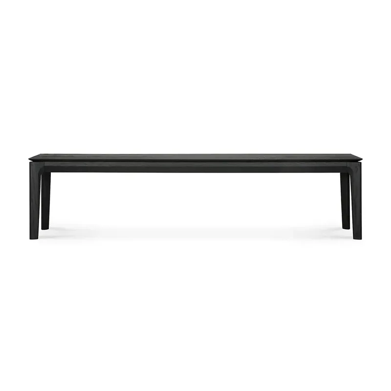 Bücherbank 35x186 cm Eiche schwarz lackiert de Ethnicraft – photo du produit