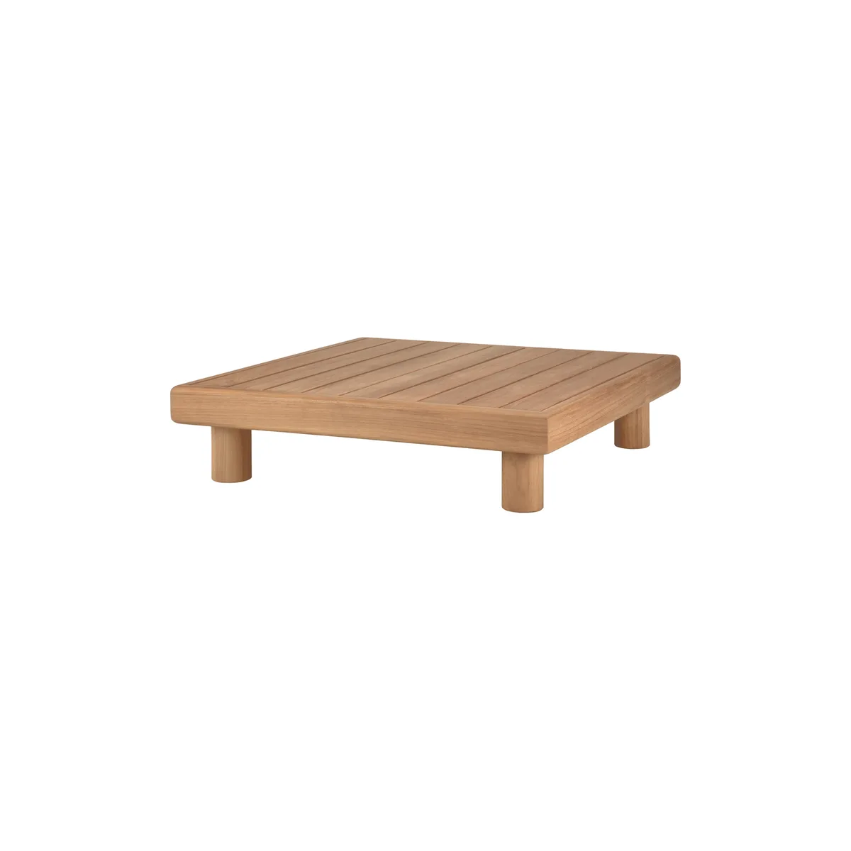 Couchtisch MONOCLE - Holz natur - Massives Teakholz von Ethnicraft – Produktfoto